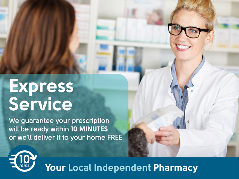 Jedburgh Pharmacy Express Service